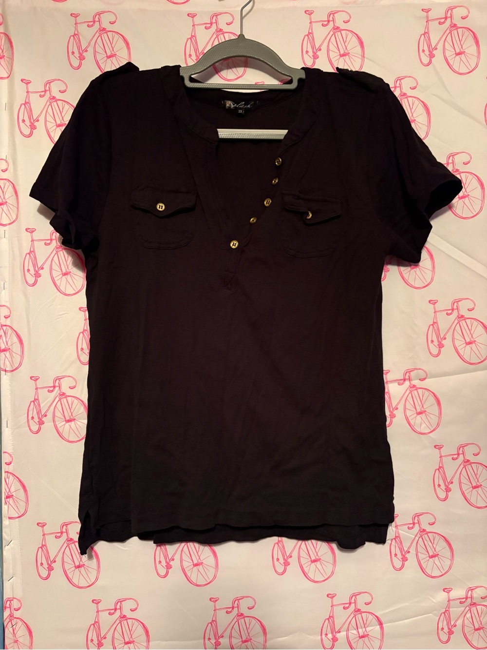 Splash Women's Henley Top